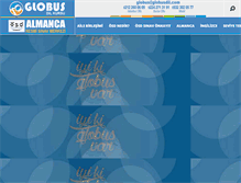 Tablet Screenshot of globusdil.com